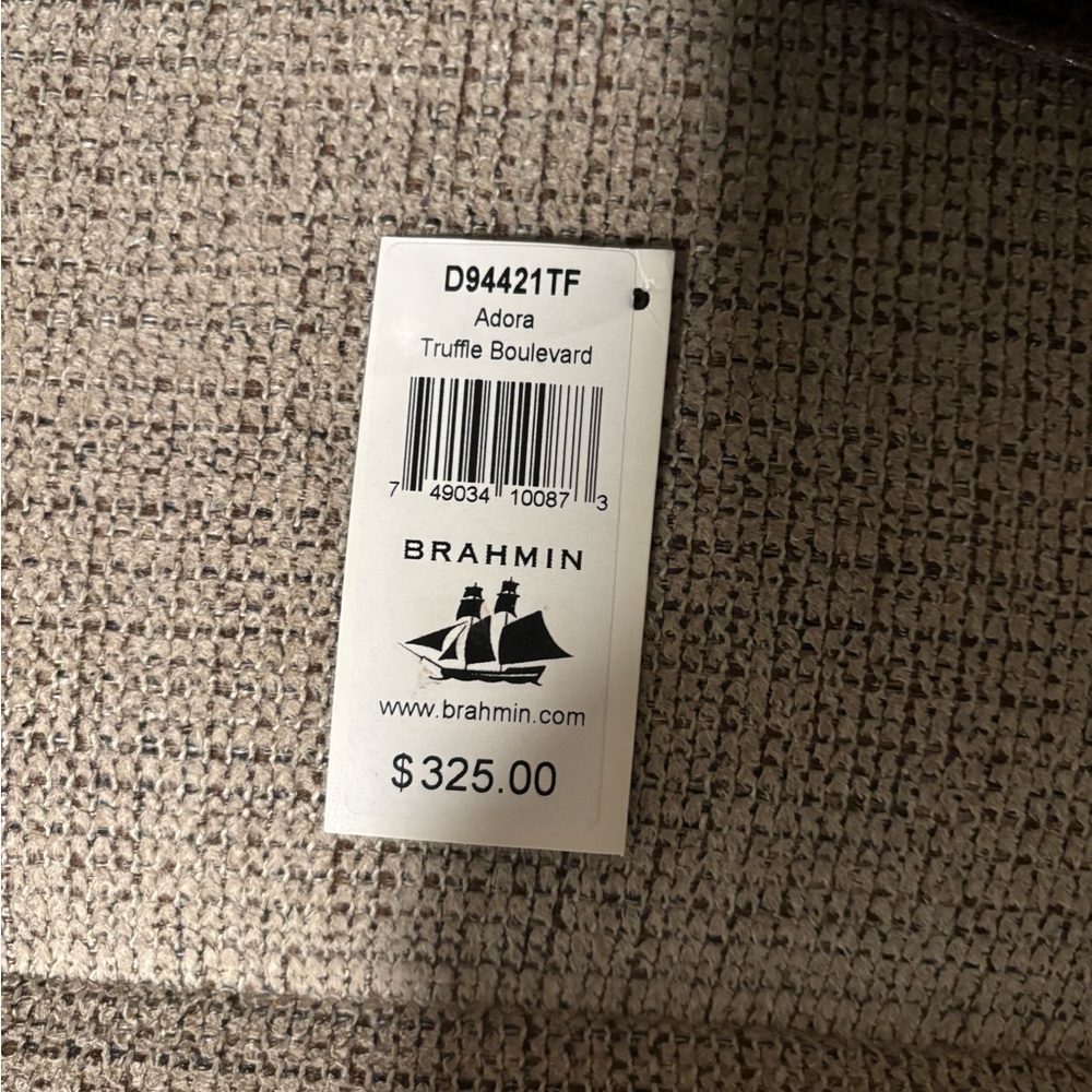 Brahmin Adora Truffle RARE - Picture 6 of 12